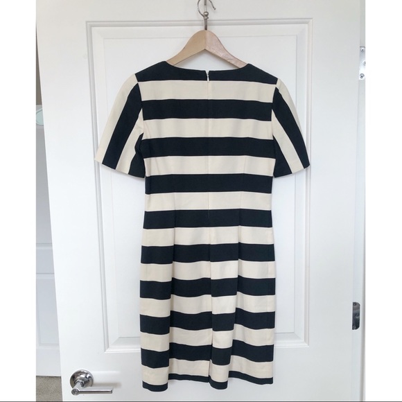 Gerolamo Business Casual Dress Black/White - Picture 2 of 7